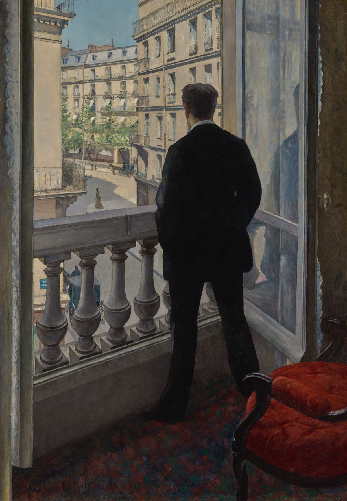 창가의 젊은 남자 Young Man at His Window