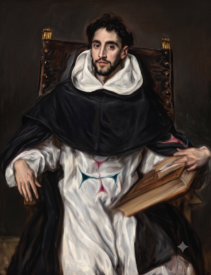 프란시스코 데 오르텐시오 파라비시노 신부의 초상 (Portrait of Fray Hortensio Félix Paravicino)