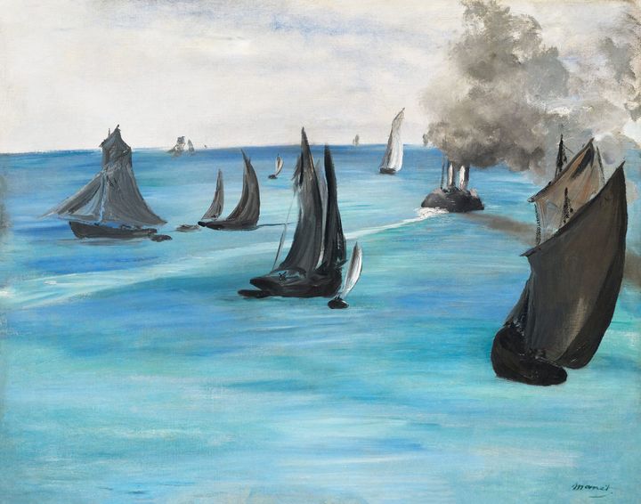 커머스호와 알라바마호의 해전(The Battle of the Kearsarge and the Alabama)