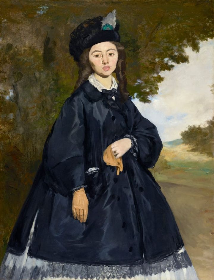 여기사 마리 르페뷔르의 초상 (Portrait of Marie Lefébure), 마네