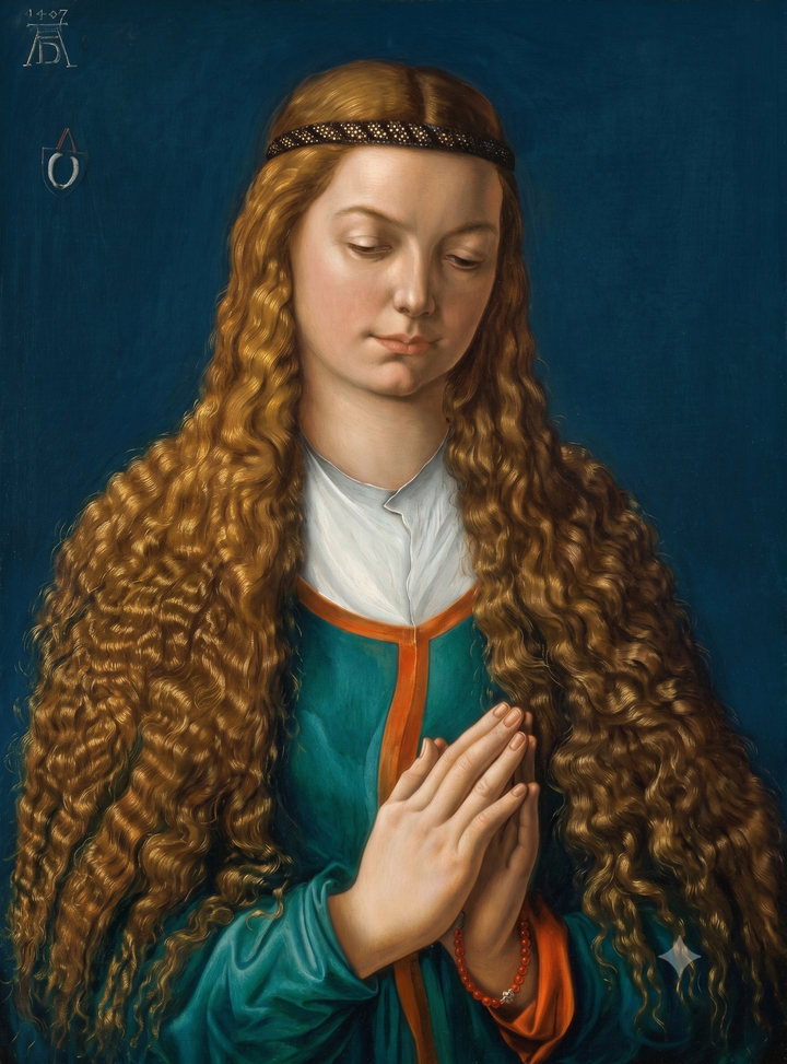 기도하는 성모 마리아 (Portrait of a Young Woman / Virgin Mary in Prayer)