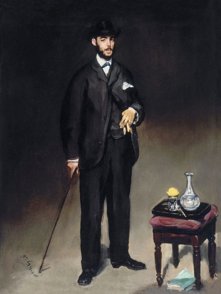 테오도르 뒤레의 초상 (Portrait of Théodore Duret), 마네