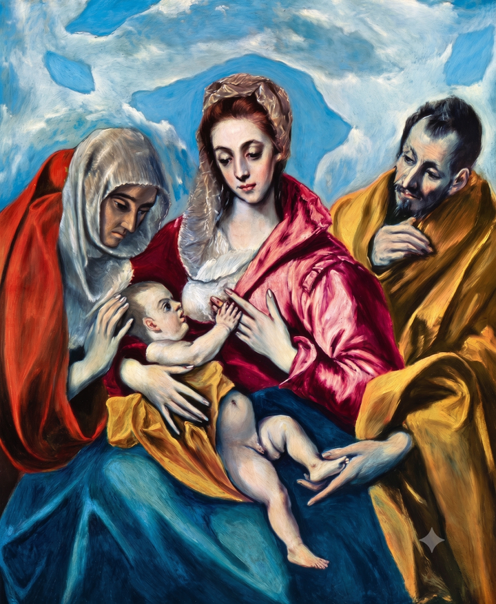 성가족과 성 안나 (The Holy Family with Saint Anne)