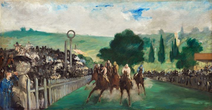 롱샹의 경주 (The Races at Longchamp), 마네