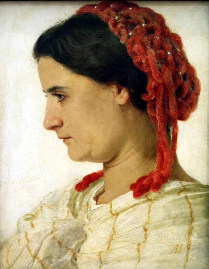 가난과 슬픔을 함께 견뎌낸 아내를 향한 헌사, 안젤라 뵈클린의 초상 Portrait of Angela Böcklin