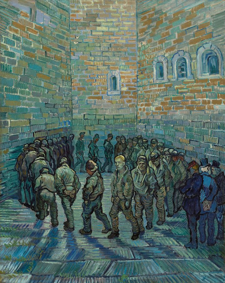 폐쇄된 굴레 속에서 갈망한 자유의 출구, 교도소 안뜰 The Prison Courtyard