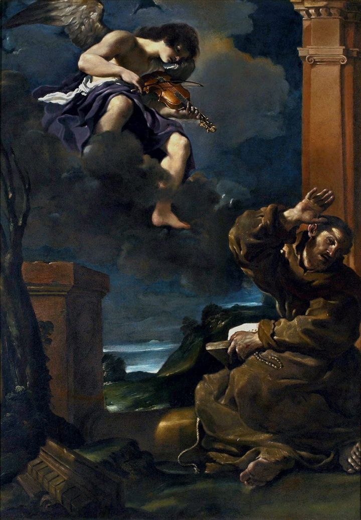 바이올린을 켜는 천사와 황홀경의 성 프란치스코 Saint Francis in Ecstasy with an Angel Playing the Violin