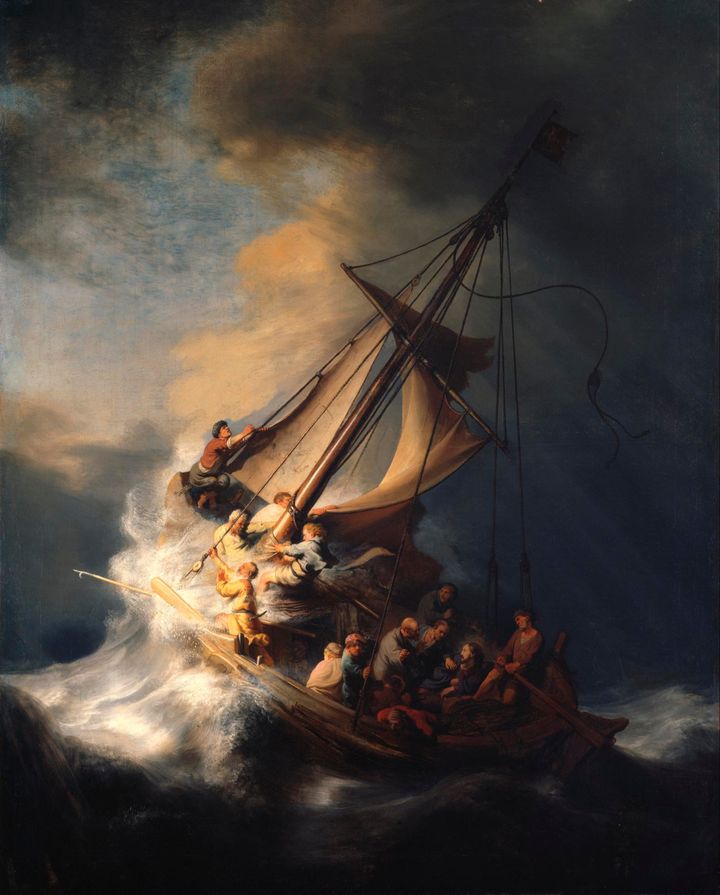 갈릴래아 호수의 폭풍/  갈릴리 바다의 폭풍 (The Storm on the Sea of Galilee)