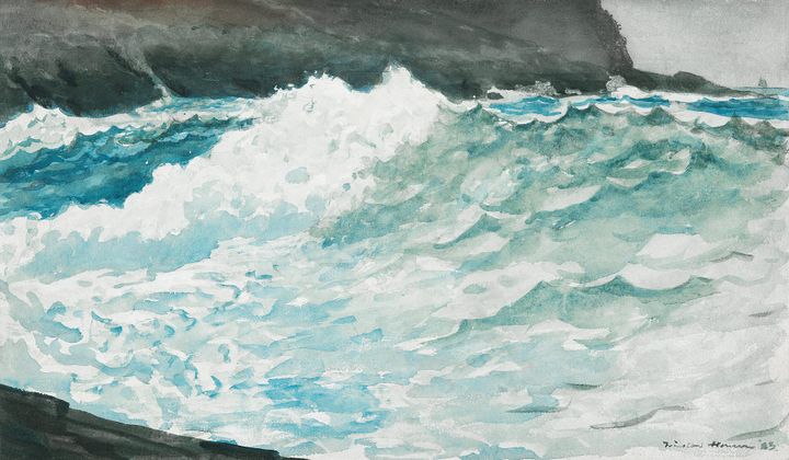 부서지는 파도 (프라우츠 넥의 거센 파도) - Breaking Wave / Prout's Neck, Breakers