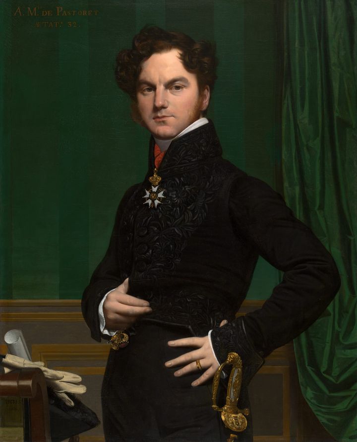 아메데 다비드 드 파스토레 후작의 초상 (Portrait of Amédée-David, Marquis de Pastoret, 1823–1826)