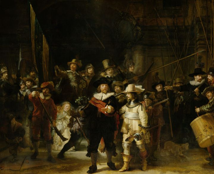 야경,  프란스 바닝 코크 대위의 민병대 (The Night Watch  Officers and Men of the Company of Captain Frans Banning Cocq)