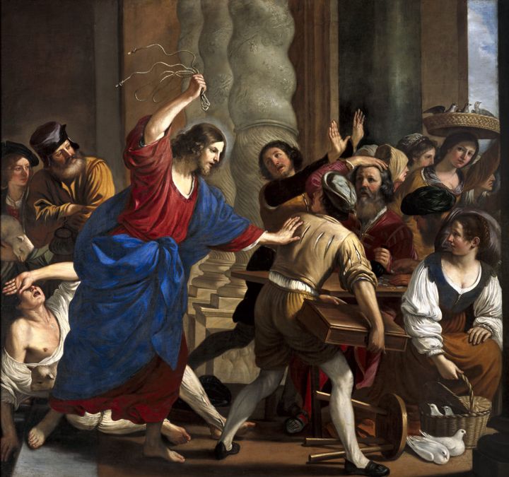 성전에서 상인들을 쫓아내는 그리스도 Christ Expelling the Money-Changers from the Temple