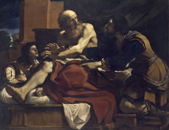 에브라임과 므낫세를 축복하는 야곱 Jacob Blessing Ephraim and Manasseh