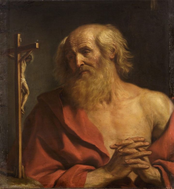 십자가 앞의 참회하는 성 예로니모 Saint Jerome in Meditation before the Crucifix