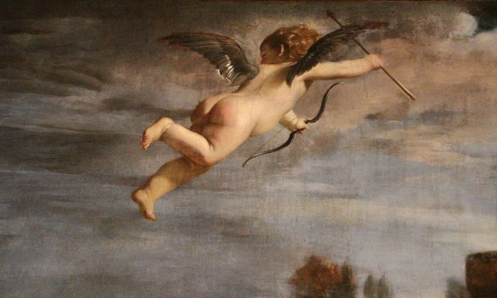 디도의 죽음 속 날아오르는 에로스 The Death of Dido: Flying Eros