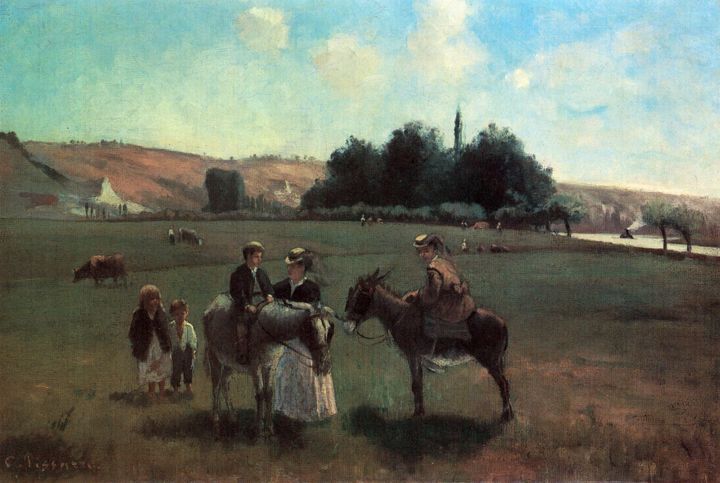 라로슈기용에서의 당나귀 산책 - Donkey Ride at La Roche-Guyon