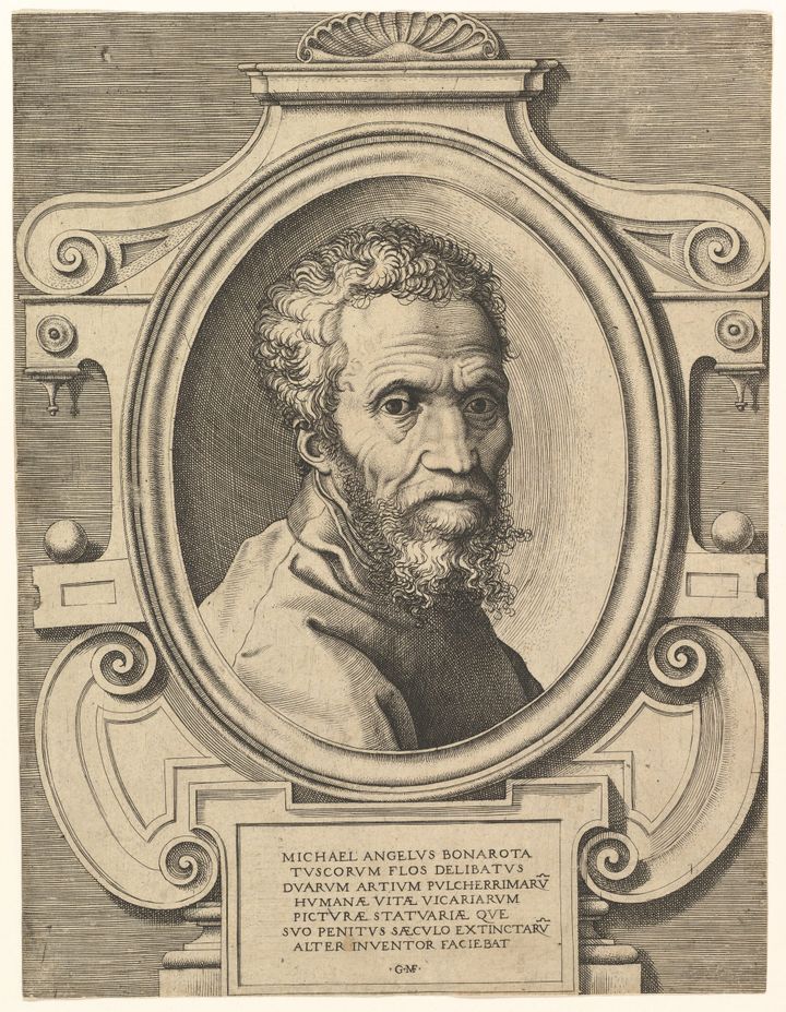 미켈란젤로 부오나로티의 초상 (Portrait of Michelangelo Buonarroti)
