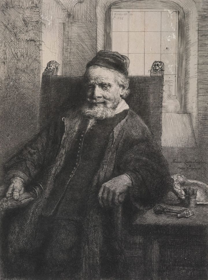의사 아르놀두스 톤행겔의 초상(Portrait of the Physician Arnoldus Tholinx)