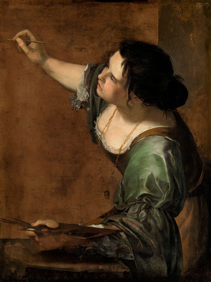 회화의 알레고리로서의 자화상 (Self-Portrait as the Allegory of Painting  La Pittura)