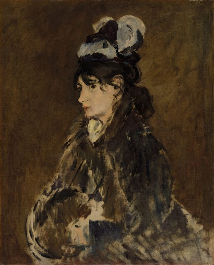 모피 토프를 든 베르트 모리조 (Berthe Morisot with a Muff / Portrait of Berthe Morisot)