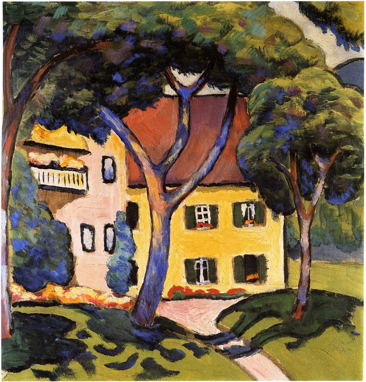 테게른제의 슈타우다허하우스 (Staudacherhaus am Tegernsee / Staudacher House at Tegernsee, 1910)