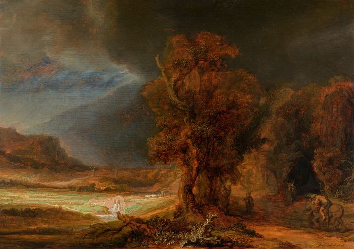 선한 사마리아인이 있는 풍경 (Landscape with the Good Samaritan)