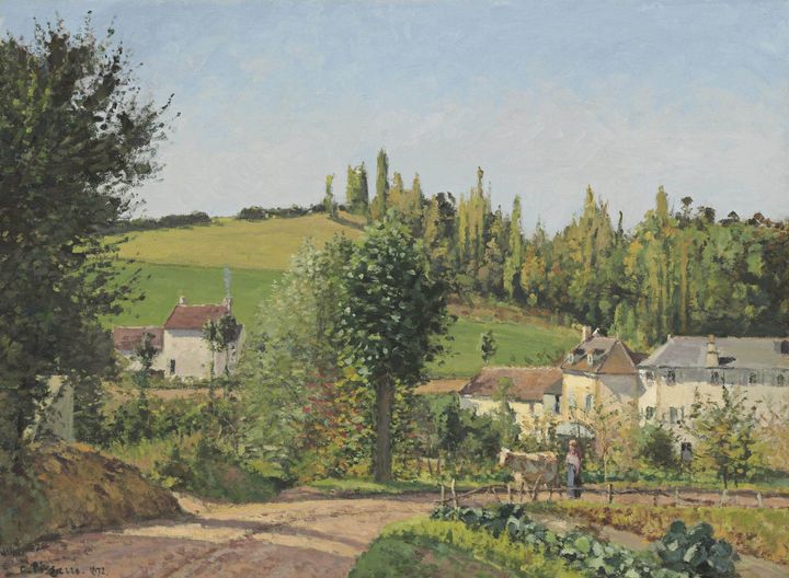 퐁투아즈 인근의 작은 마을 - Hamlet in the Environs of Pontoise