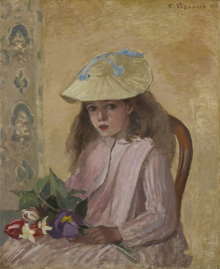 화가의 딸 잔 피사로의 초상 (The Artist's Daughter, Jeanne Pissarro, 1872)