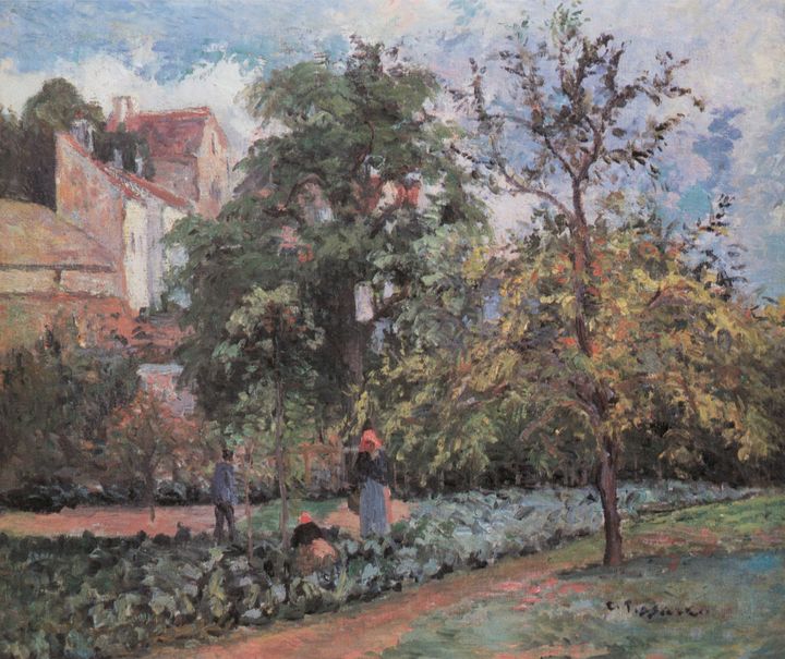 모뷔송의 과수원, 퐁투아즈 - The Orchard at Maubuisson, Pontoise (Le Verger à Maubuisson, Pontoise)