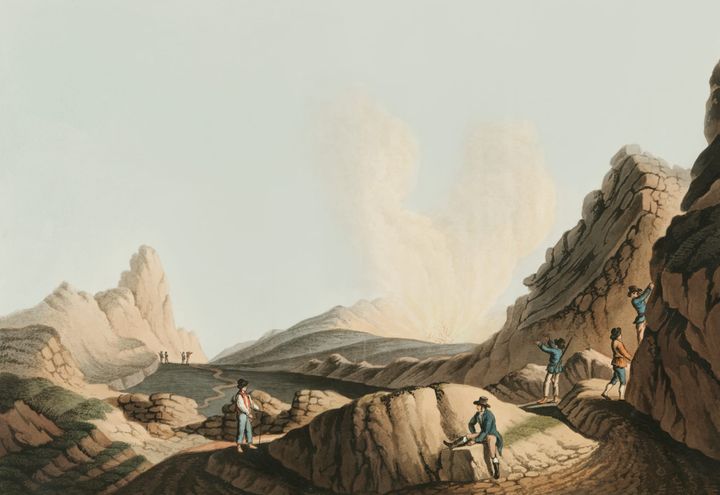 베수비오 화산의 분화 전경 (An Eruption of Mount Vesuvius)
