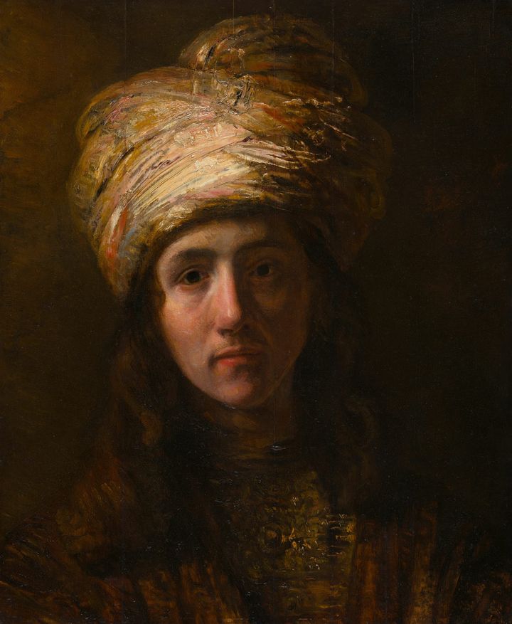 터번을 쓴 젊은 남자의 두상(Bust of a Young Man in a Turban)