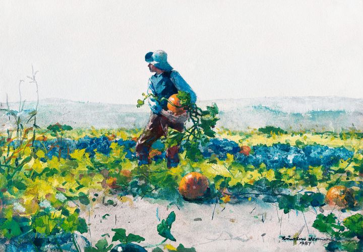 호박 밭에서 (가을의 수확) - For to Be a Farmer's Boy / The Pumpkin Patch