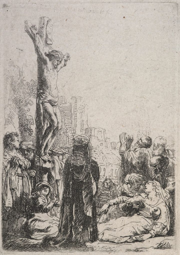 십자가에 못 박히심: 작은 판본(The Crucifixion: Small Plate)