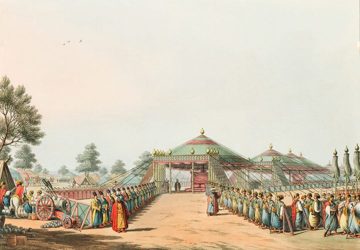오스만 대재상의 천막 전경 (The Grand Vizier's Tent)