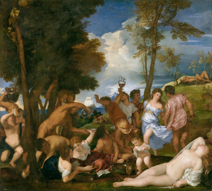 안드로스 섬 사람들의 축제 The Bacchanal of the Andrians