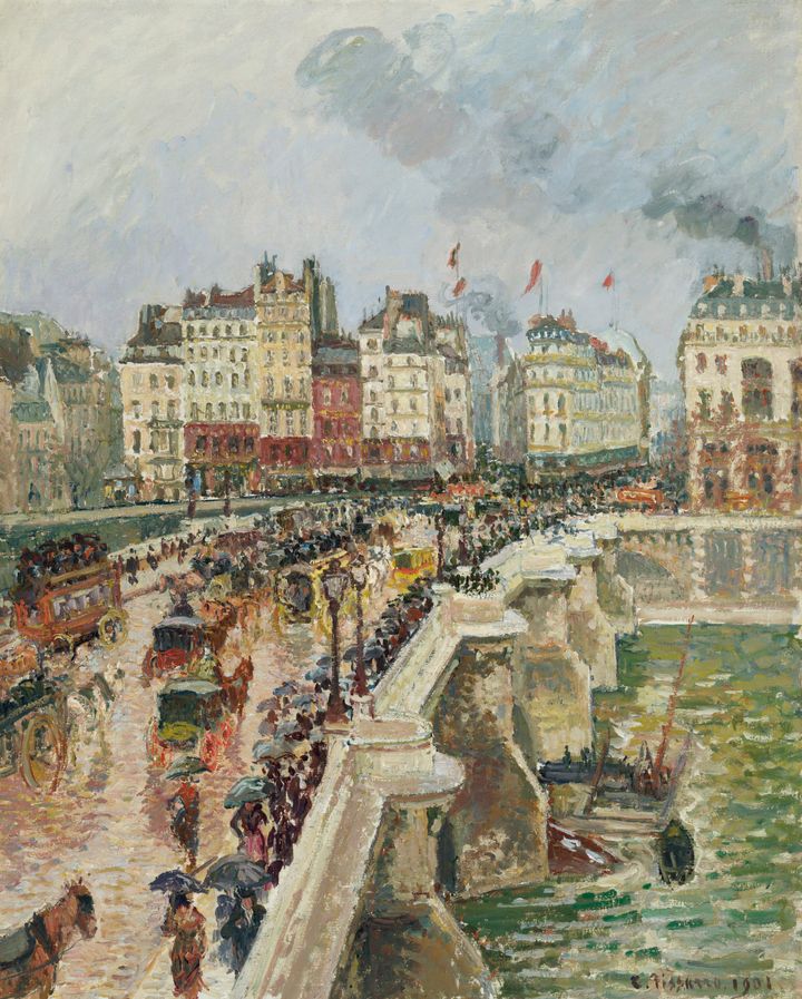 비 오는 날 오후의 퐁네프 - The Pont-Neuf, Rainy Afternoon (Le Pont-Neuf, après-midi de pluie)