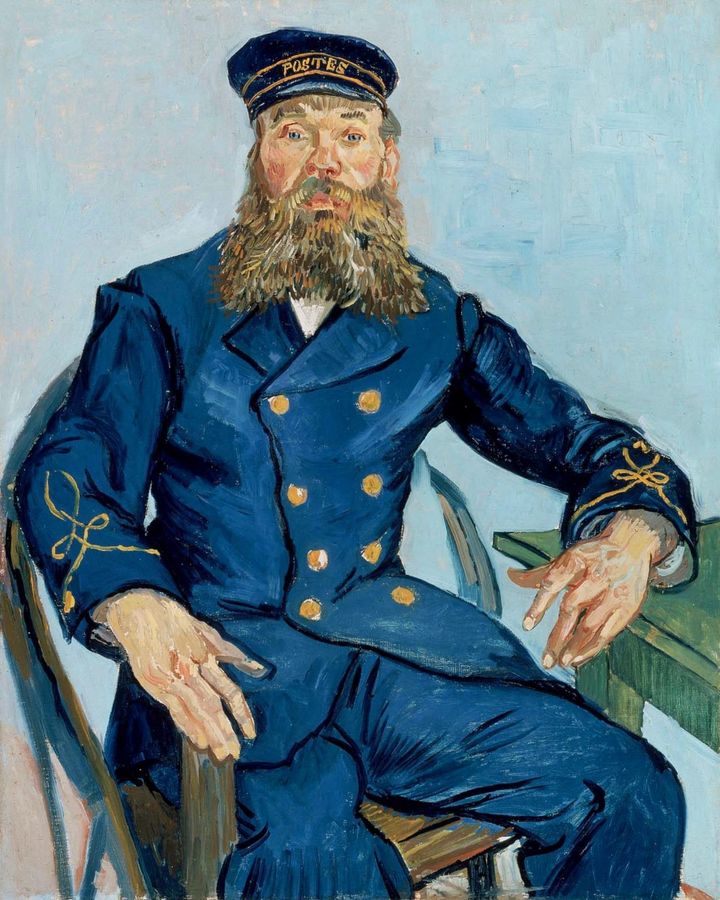 우체부 조셉 룰랭의 초상 - Portrait of the Postman Joseph Roulin