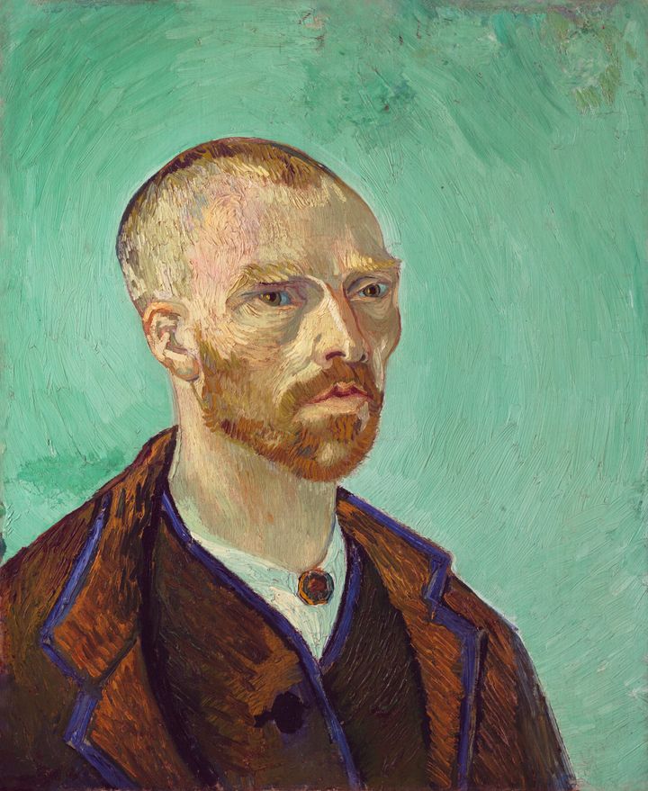 폴 고갱에게 바친 자화상 - Self-Portrait Dedicated to Paul Gauguin (Self-Portrait as a Bonze)
