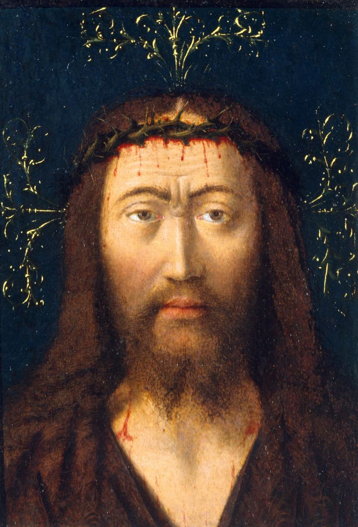 가시면류관을 쓴 그리스도 (Christ Crowned with Thorns, c. 1438)