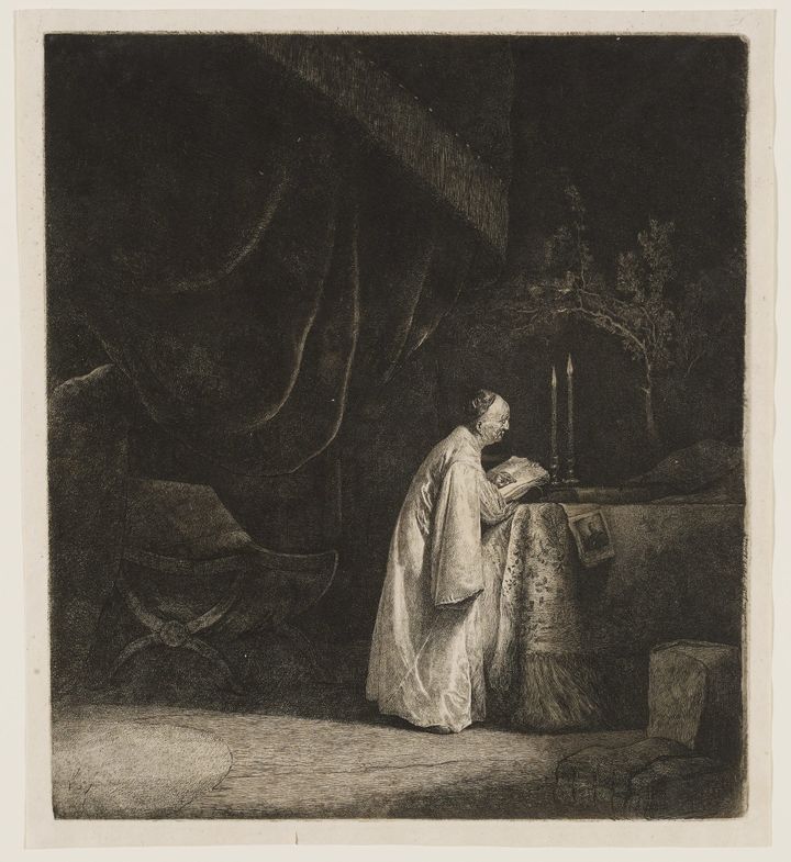 성 제롬  동굴 속에서 책을 읽는 성인 (St. Jerome in a Dark Chamber  St. Jerome in his Study)
