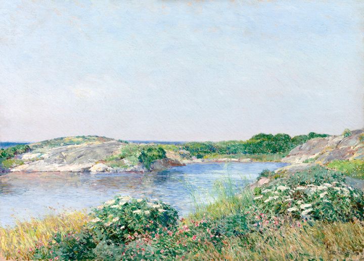 쇼울스 제도의 해안 풍경 (Coast Scene, Isles of Shoals, 1901)