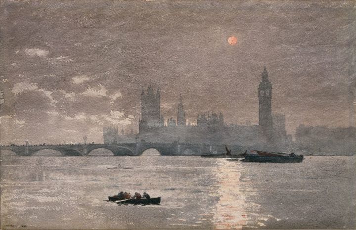 런던의 영국 국회의사당 - Houses of Parliament