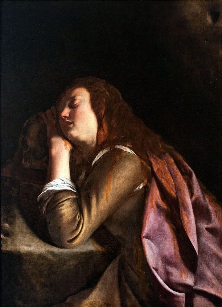 회개하는 막달라 마리아 - Mary Magdalene in Ecstasy (Penitent Magdalene)