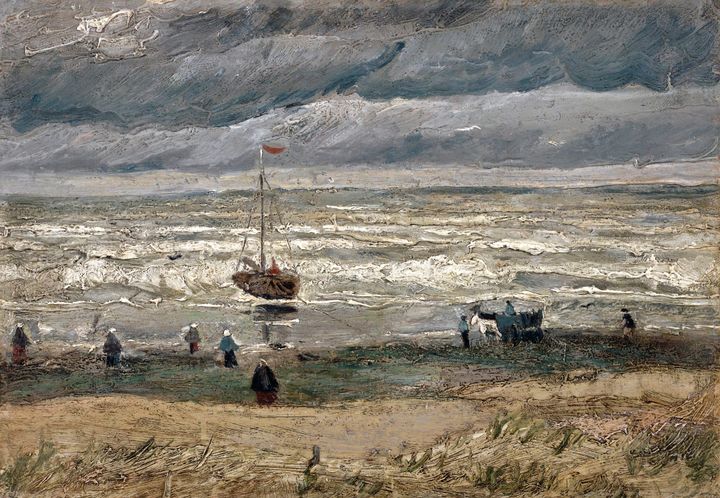 스헤베닝겐의 바다 풍경 - View of the Sea at Scheveningen