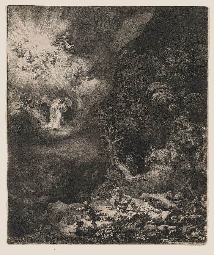 목동들에게 나타난 천사 (The Angel Appearing to the Shepherds)