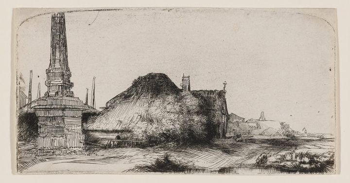 오벨리스크가 있는 풍경 (The Obelisk / Landscape with an Obelisk)