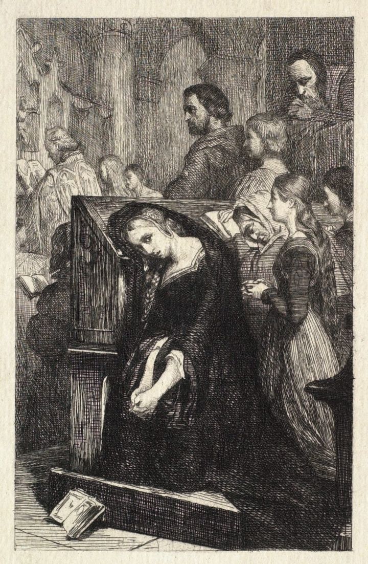 교회에서의 마르가리테 (Marguerite à l'église)