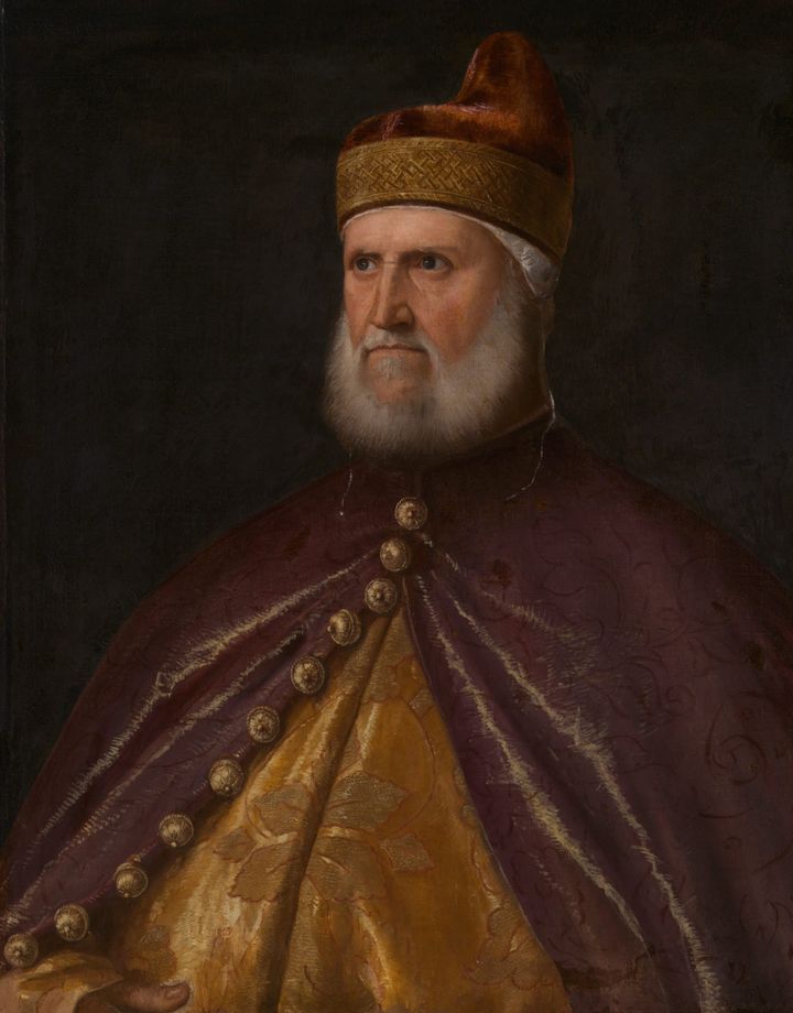도제 레오나르도 로레단 Portrait of Doge Leonardo Loredan