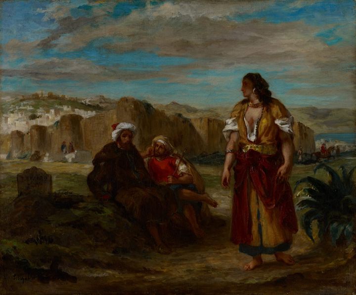 성문 밖의 유대인 여인 (Jewess of Tangier  Jewish Woman of Tangier, c. 1832–1834)