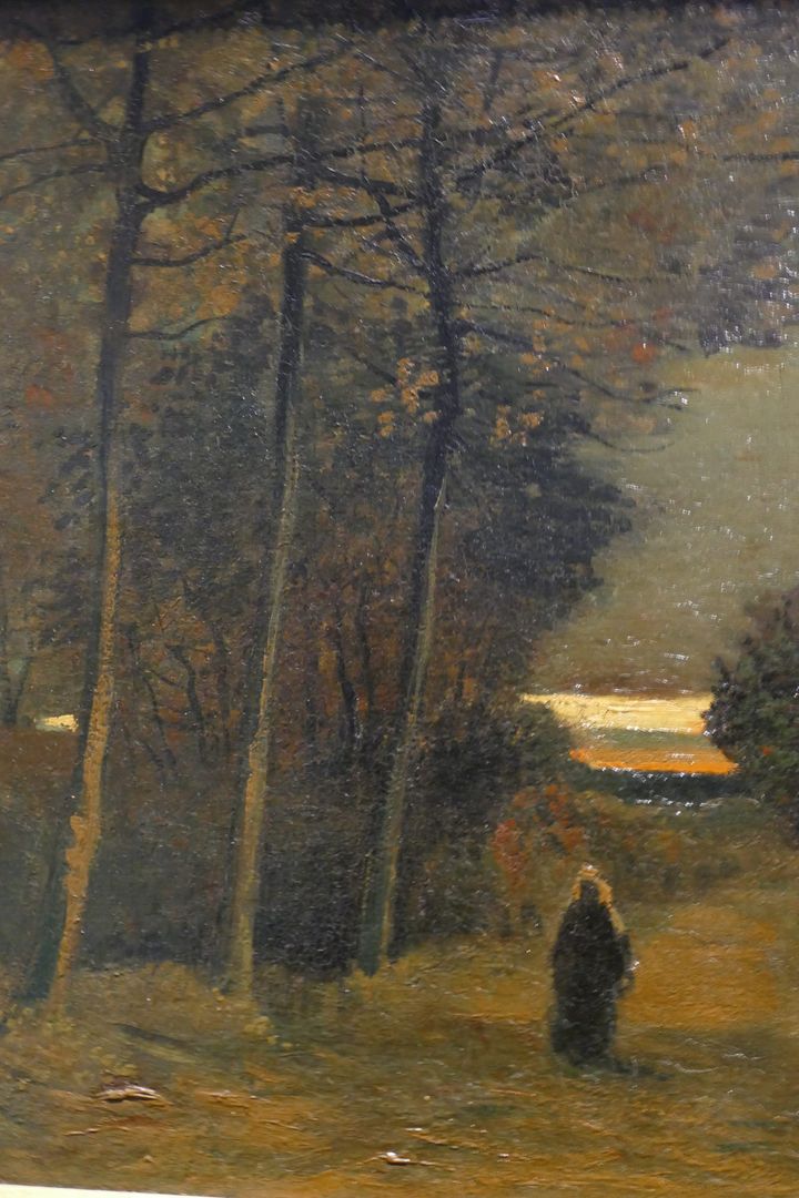 황혼의 포플러 오솔길 - Lane of Poplars at Sunset